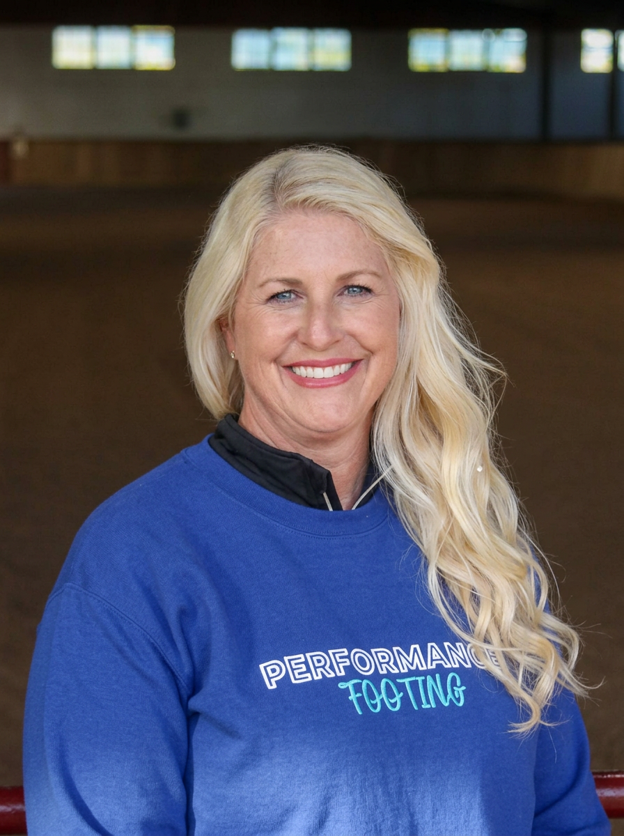 Jennifer Brinkman, Founder of Performance Footing® and USDF Gold Medalist