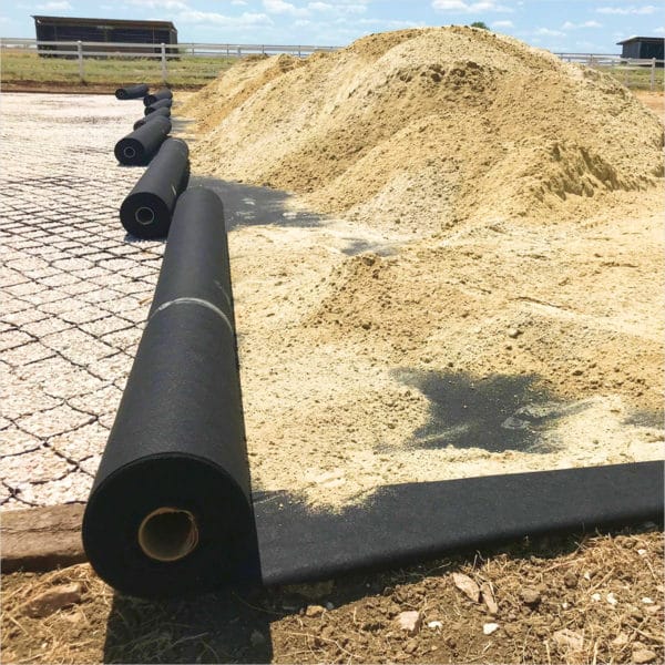 Geotextile Fabric, Horse Arena Footing